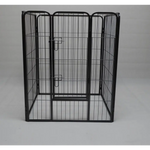 YES4PETS 4 Panels 100 cm Pet Dog Cat Puppy Rabbit Exercise Playpen Fence w Door - Pet Care > Dog Supplies > Dog
