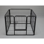 YES4PETS 4 Panels 60 cm Heavy Duty Pet Dog Puppy Cat Rabbit Exercise Playpen Fence Extension - Pet Care > Dog Supplies