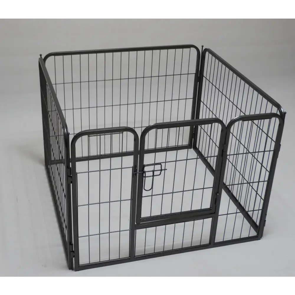 YES4PETS 4 Panels 60 cm Heavy Duty Pet Dog Puppy Cat Rabbit Exercise Playpen Fence Extension - Pet Care > Dog Supplies