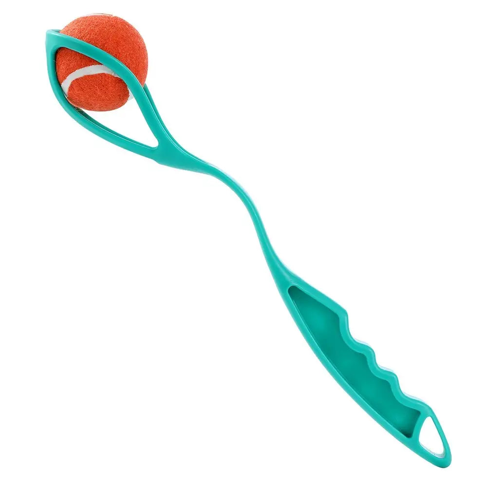 YES4PETS 4 x Pet Dog Puppy Tennis Ball Launcher Interactive Fetch Toy Thrower - Pet Care > Toys > Dog Toys