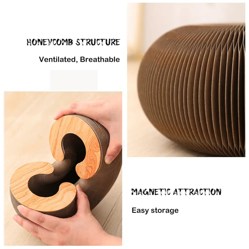 YES4PETS 4 x Small Magic Organ Cat Kitten Scratching Board Toy Play Best Scratcher - Pet Care > Cat Supplies > Cat