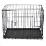 YES4PETS 42’ Collapsible Metal Dog Cat Puppy Rabbit Puppy Crate Cage - Pet Care > Coops & Hutches > Small Animal