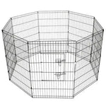 YES4PETS 42’ Dog Rabbit Playpen Exercise Puppy Enclosure Fence with cover - Pet Care > Dog Supplies > Dog Playpens &