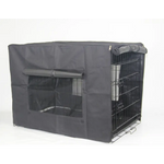 YES4PETS 42’ Portable Foldable Dog Cat Rabbit Collapsible Crate Pet Rabbit Cage with Cover - Pet Care > Coops &
