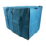 YES4PETS 48’ Collapsible Metal Dog Puppy Crate Cat Rabbit Cage With Cover Blue - Pet Care > Dog Supplies > Dog