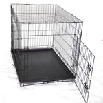 YES4PETS 48’ Collapsible Metal Pet Dog Crate Cat Rabbit Cage With Mat - Pet Care > Coops & Hutches > Small Animal