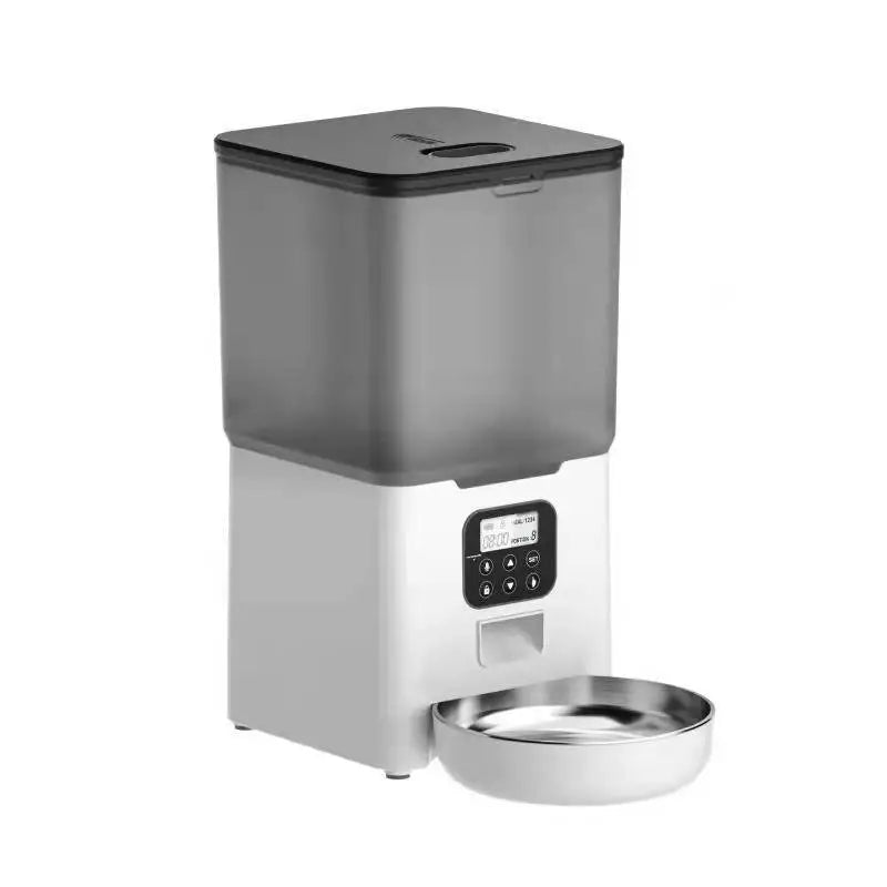YES4PETS 5.6L Visible Automatic Digital Pet Dog Cat Feeder Food Bowl Dispenser - Pet Care > Dog Supplies > Dog Bowls