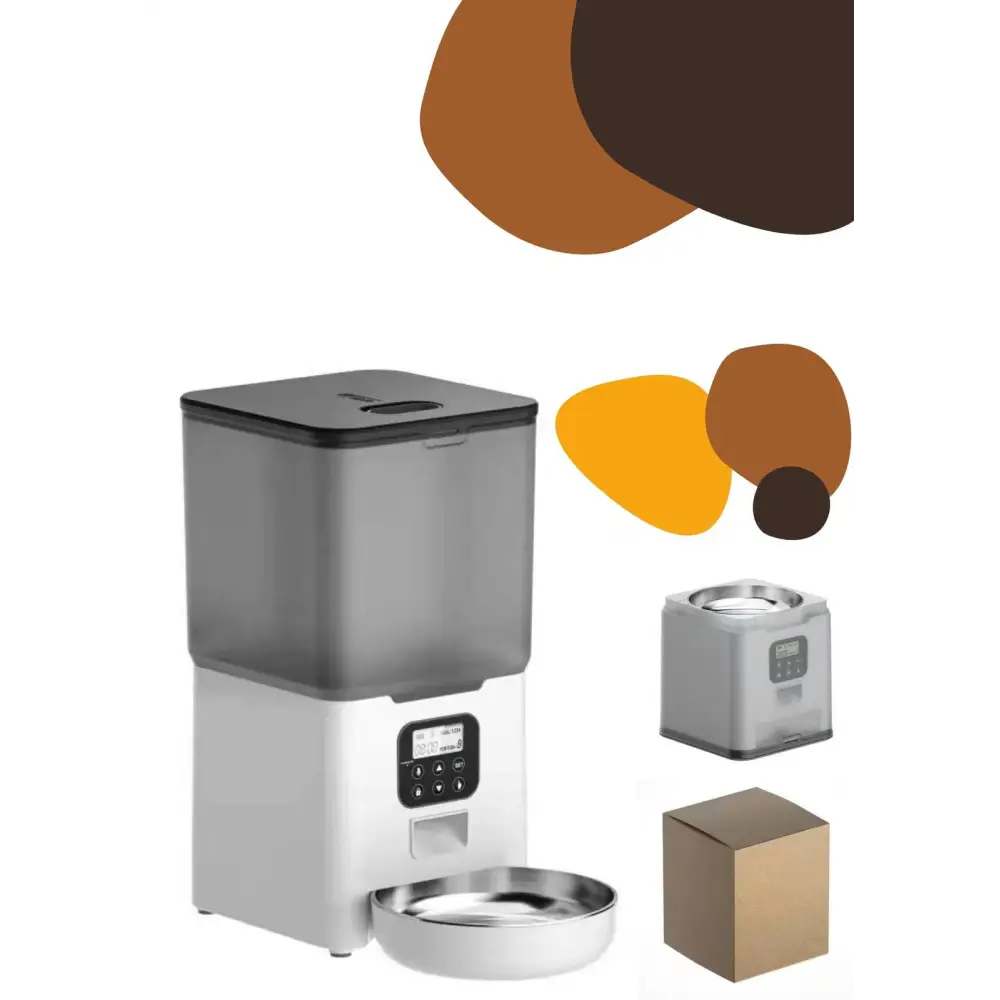 YES4PETS 5.6L Visible Automatic Digital Pet Dog Cat Feeder Food Bowl Dispenser - Pet Care > Dog Supplies > Dog Bowls