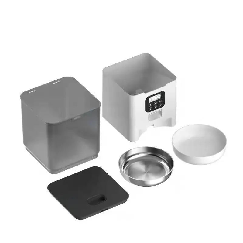 YES4PETS 5.6L Visible Automatic Digital Pet Dog Cat Feeder Food Bowl Dispenser - Pet Care > Dog Supplies > Dog Bowls