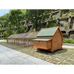 YES4PETS 6 M XXXL Chicken Coop Rabbit Hutch Ferret Cage Hen Chook Cat Kitten House With Run - Pet Care > Coops &