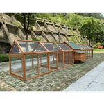 YES4PETS 6 M XXXL Chicken Coop Rabbit Hutch Ferret Cage Hen Chook Cat Kitten House With Run - Pet Care > Coops &