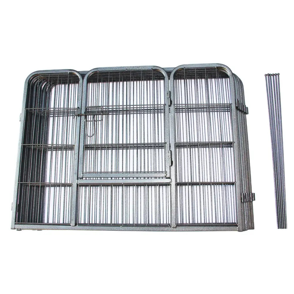 YES4PETS 6 Panel 60 cm Heavy Duty Pet Dog Puppy Cat Rabbit Exercise Playpen Fence - Pet Care > Dog Supplies > Dog