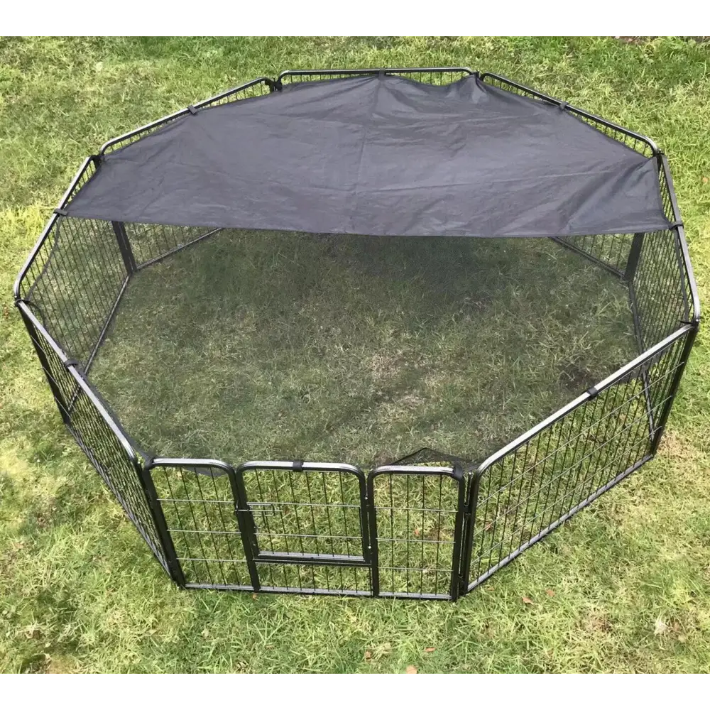 YES4PETS 60 cm Heavy Duty Pet Dog Puppy Cat Rabbit Exercise Playpen Fence With Cover - Pet Care > Dog Supplies > Dog