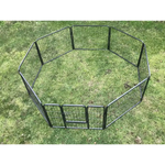 YES4PETS 60 cm Heavy Duty Pet Dog Puppy Cat Rabbit Exercise Playpen Fence With Cover - Pet Care > Dog Supplies > Dog