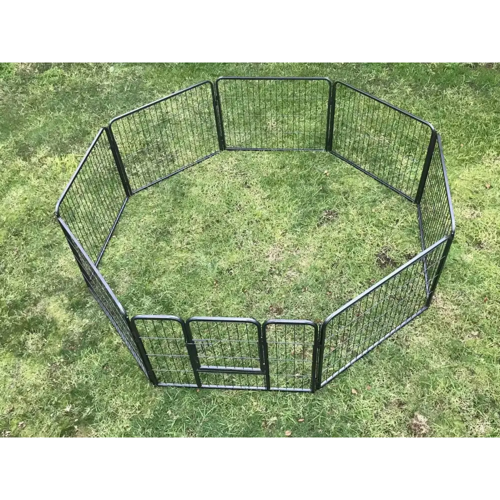 YES4PETS 60 cm Heavy Duty Pet Dog Puppy Cat Rabbit Exercise Playpen Fence With Cover - Pet Care > Dog Supplies > Dog