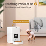 YES4PETS 6L Automatic Digital Pet Dog Cat Feeder Food Bowl Dispenser - Pet Care > Dog Supplies > Dog Bowls Feeders &