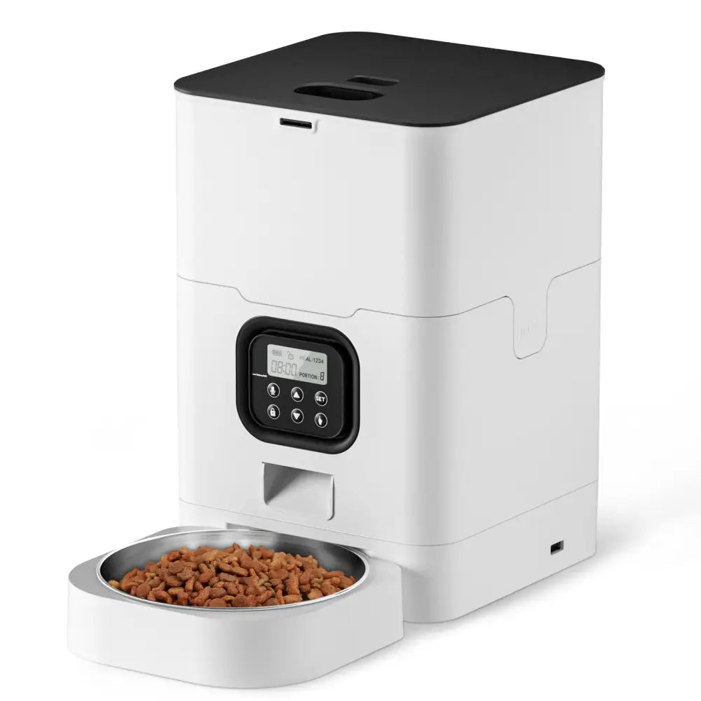 YES4PETS 6L Automatic Digital Pet Dog Cat Feeder Food Bowl Dispenser - Pet Care > Dog Supplies > Dog Bowls Feeders &