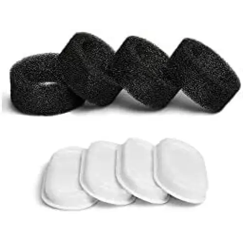 YES4PETS 8 x Pet Dog Cat Fountain Filter Replacement Activated Carbon Exchange Filtration System Automatic Water