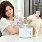 YES4PETS Automatic Electric Pet Water Fountain Dog Cat Water Feeder Bowl Dispenser - Pet Care > Dog Supplies > Dog