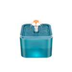 YES4PETS Automatic Electric Pet Water Fountain Dog Cat Water Feeder Bowl Dispenser W LED Green - Pet Care > Dog