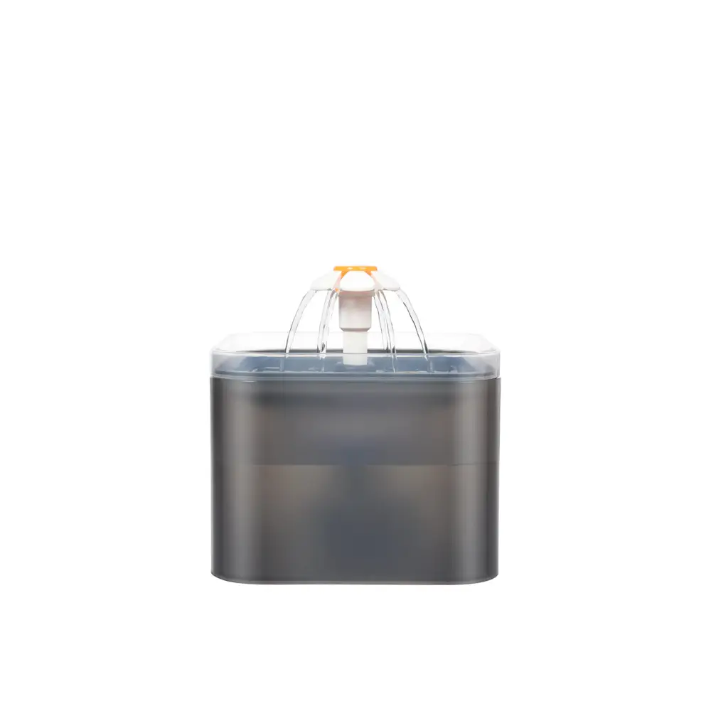 YES4PETS Automatic Electric Pet Water Fountain Dog Cat Water Feeder Bowl Dispenser W LED Black - Pet Care > Dog