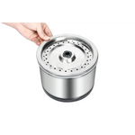 YES4PETS Automatic Electric Pet Water Fountain Dog Cat Stainless Steel Feeder Bowl Dispenser - Pet Care > Dog Supplies