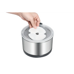 YES4PETS Automatic Electric Pet Water Fountain Dog Cat Stainless Steel Feeder Bowl Dispenser - Pet Care > Dog Supplies