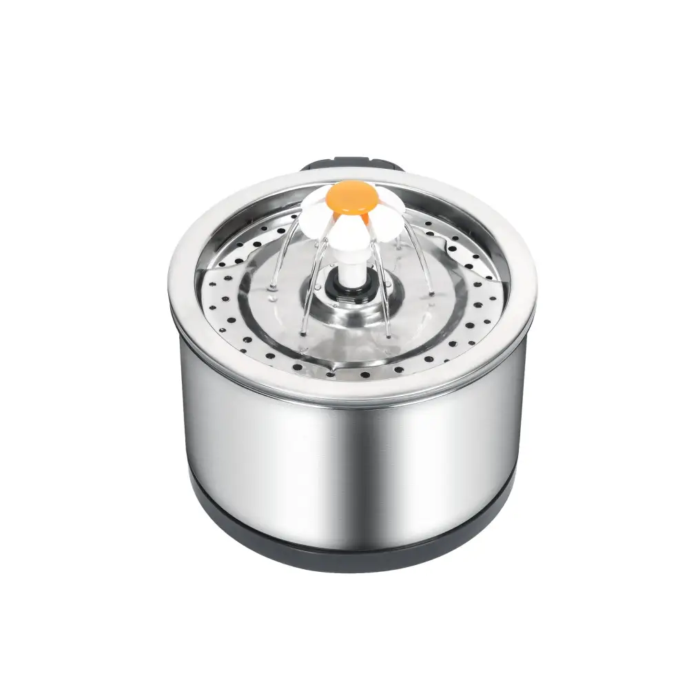 YES4PETS Automatic Electric Pet Water Fountain Dog Cat Stainless Steel Feeder Bowl Dispenser - Pet Care > Dog Supplies