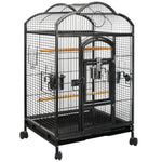 YES4PETS Bird Budgie Cage Parrot Aviary Carrier With Wheel - Pet Care > Bird > Bird Cages & Stands