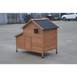 YES4PETS Brown Chicken Coop Rabbit Hutch Cat Cage Hen Chook House - Pet Care > Coops & Hutches > Small Animal Habitats