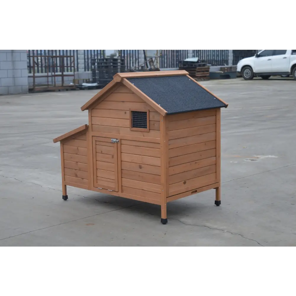 YES4PETS Brown Chicken Coop Rabbit Hutch Cat Cage Hen Chook House - Pet Care > Coops & Hutches > Small Animal Habitats