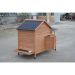 YES4PETS Brown Chicken Coop Rabbit Hutch Cat Cage Hen Chook House - Pet Care > Coops & Hutches > Small Animal Habitats