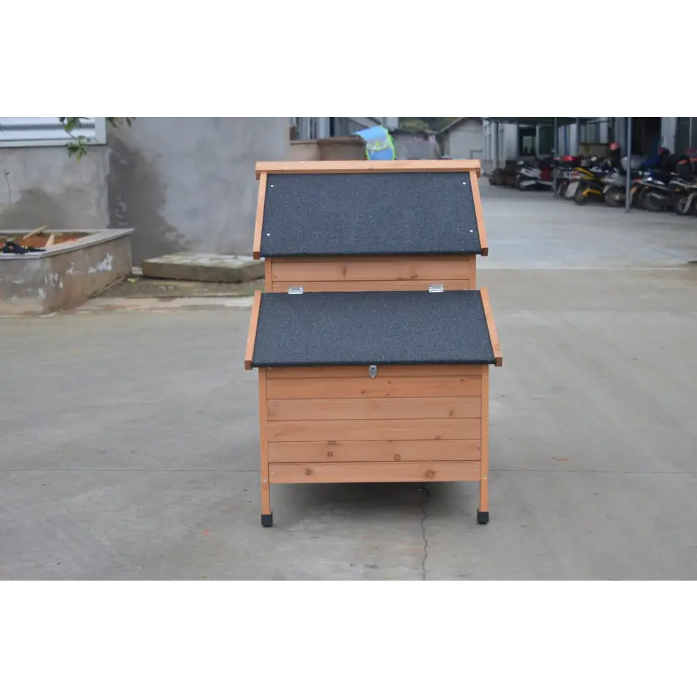 YES4PETS Brown Chicken Coop Rabbit Hutch Cat Cage Hen Chook House - Pet Care > Coops & Hutches > Small Animal Habitats