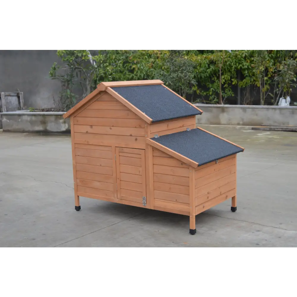 YES4PETS Brown Chicken Coop Rabbit Hutch Cat Cage Hen Chook House - Pet Care > Coops & Hutches > Small Animal Habitats