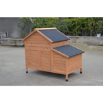 YES4PETS Brown Chicken Coop Rabbit Hutch Cat Cage Hen Chook House - Pet Care > Coops & Hutches > Small Animal Habitats