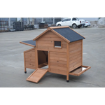 YES4PETS Brown Chicken Coop Rabbit Hutch Cat Cage Hen Chook House - Pet Care > Coops & Hutches > Small Animal Habitats