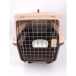 YES4PETS Brown Large Dog Puppy Cat Crate Pet Carrier Cage With Tray Bowl & Wheel - Pet Care > Dog Supplies > Dog