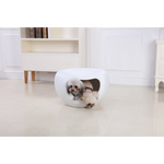 YES4PETS Cat Kitten Bed Cave Small Dog House Plastic Pet Pod Bedding Igloo White - Pet Care > Cat Supplies > Cat