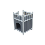 YES4PETS Cat Shelter Condo with Escape Door Rabbit Kitty House Cave - Pet Care > Coops & Hutches > Small Animal