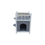 YES4PETS Cat Shelter Condo with Escape Door Rabbit Kitty House Cave - Pet Care > Coops & Hutches > Small Animal