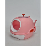 YES4PETS Cat Toilet Litter Box Tray House W Sky window Drawer Photocatalyst Purifier Pink - Pet Care > Cat Supplies >