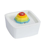 YES4PETS Ceramic Electric Pet Water Fountain Dog Cat Water Feeder Bowl Dispenser - Pet Care > Dog Supplies > Dog Bowls