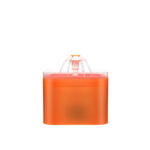 YES4PETS Dog Cat Water Feeder Automatic Electric Pet Water Fountain Bowl Dispenser W LED Orange - Pet Care > Dog