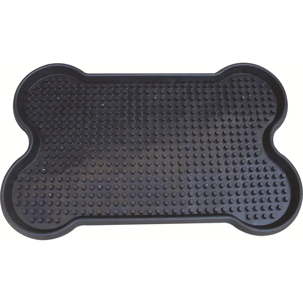 YES4PETS Dog Puppy Toilet Grass Potty Training Mat Loo Pad Bone Shape Indoor with 2 grass - Pet Care > Dog Supplies >