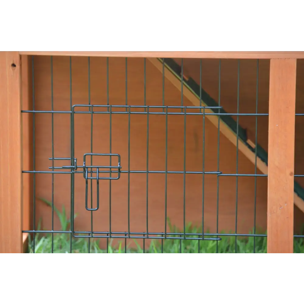 YES4PETS Double Storey Rabbit Hutch Guinea Pig Cage Ferret cage W Pull Out Tray - Pet Care > Coops & Hutches > Small