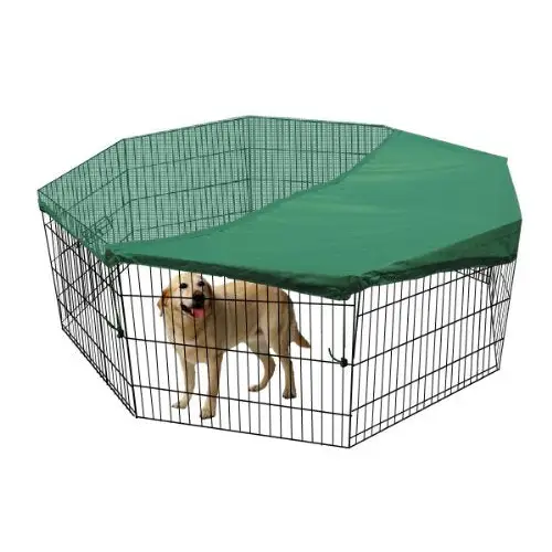 YES4PETS Fit 24’ 30’ 36’ 42’ Exercise Pen Enclosure Playpen Cover - Pet Care > Dog Supplies > Dog Playpens & Gates