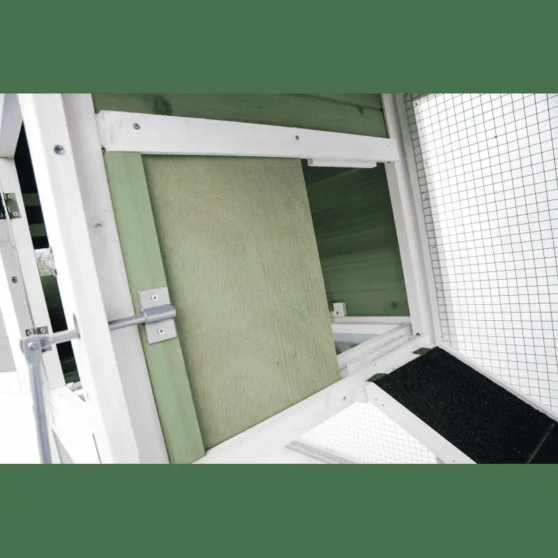 YES4PETS Green Large Chicken Coop Rabbit Hutch Ferret Cat Cage Hen Chook Cat Kitten House - Pet Care > Coops & Hutches