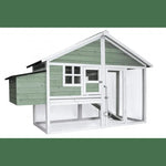 YES4PETS Green Large Chicken Coop Rabbit Hutch Ferret Cat Cage Hen Chook Cat Kitten House - Pet Care > Coops & Hutches
