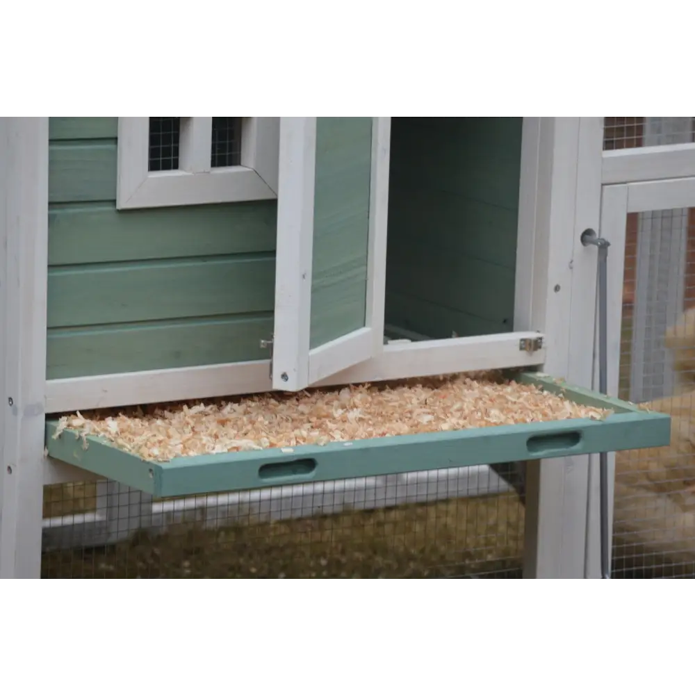 YES4PETS Green Large Chicken Coop Rabbit Hutch Ferret Guinea Pig Cage Hen Chook Cat Kitten House - Pet Care > Coops &