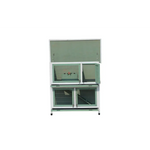 YES4PETS Green Large Double Storey Rabbit Hutch Guinea Pig Ferret Cage - Pet Care > Coops & Hutches > Small Animal